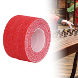 Maxbell 3 Pieces Guitar Finger Wraps Tape Accessories Sturdy Breathable Professional red color