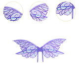 Maxbell Fairy Wing Princess Wing for Stage Performance Birthday Party Birthday Purple