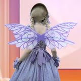 Maxbell Fairy Wing Princess Wing for Stage Performance Birthday Party Birthday Purple