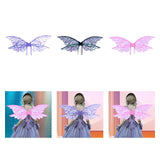 Maxbell Fairy Wing Princess Wing for Stage Performance Birthday Party Birthday Purple