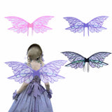 Maxbell Fairy Wing Princess Wing for Stage Performance Birthday Party Birthday Purple
