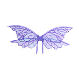 Maxbell Fairy Wing Princess Wing for Stage Performance Birthday Party Birthday Purple