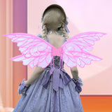Maxbell Fairy Wing Princess Wing for Stage Performance Birthday Party Birthday Pink
