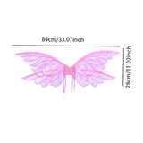 Maxbell Fairy Wing Princess Wing for Stage Performance Birthday Party Birthday Pink