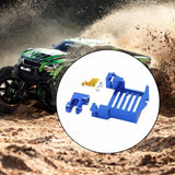 Maxbell RC Car Servo Mount Adapter Sturdy Servo Bracket for Remote Control Car Parts Blue