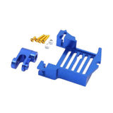 Maxbell RC Car Servo Mount Adapter Sturdy Servo Bracket for Remote Control Car Parts Blue