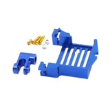 Maxbell RC Car Servo Mount Adapter Sturdy Servo Bracket for Remote Control Car Parts Blue