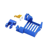 Maxbell RC Car Servo Mount Adapter Sturdy Servo Bracket for Remote Control Car Parts Blue