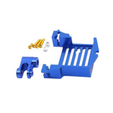 Maxbell RC Car Servo Mount Adapter Sturdy Servo Bracket for Remote Control Car Parts Blue