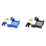 Maxbell RC Car Servo Mount Adapter Sturdy Servo Bracket for Remote Control Car Parts Blue