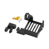 Maxbell RC Car Servo Mount Adapter Sturdy Servo Bracket for Remote Control Car Parts Black