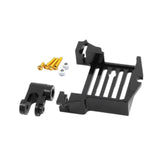 Maxbell RC Car Servo Mount Adapter Sturdy Servo Bracket for Remote Control Car Parts Black