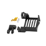 Maxbell RC Car Servo Mount Adapter Sturdy Servo Bracket for Remote Control Car Parts Black