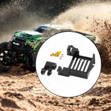 Maxbell RC Car Servo Mount Adapter Sturdy Servo Bracket for Remote Control Car Parts Black