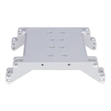 Maxbell Gearbox Mount Base Automotive Sturdy Lower Lightweight Crawler Gearbox Plate Argent