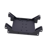 Maxbell Gearbox Mount Base Automotive Sturdy Lower Lightweight Crawler Gearbox Plate Black