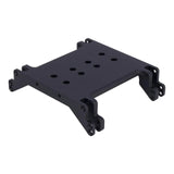 Maxbell Gearbox Mount Base Automotive Sturdy Lower Lightweight Crawler Gearbox Plate Black
