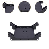 Maxbell Gearbox Mount Base Automotive Sturdy Lower Lightweight Crawler Gearbox Plate Black