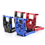 Maxbell RC Car Motor Mount Seat Sturdy Motor Fixing Mount for Truck Crawler Supplies Black Red