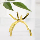 Maxbell Claw Rock Display Stand Alloy Rock Holder for Display Photography Props 3.5cm