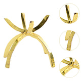 Maxbell Claw Rock Display Stand Alloy Rock Holder for Display Photography Props 3.5cm