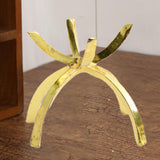 Maxbell Claw Rock Display Stand Alloy Rock Holder for Display Photography Props 5.5cm