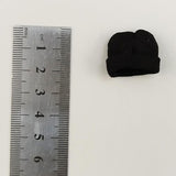 Maxbell 1/12 Figure Hat Accessories Trendy Female Male Dolls Soft Slouchy Beanie Cap Black