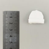 Maxbell 1/12 Figure Hat Accessories Trendy Female Male Dolls Soft Slouchy Beanie Cap White