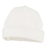 Maxbell 1/12 Figure Hat Accessories Trendy Female Male Dolls Soft Slouchy Beanie Cap White