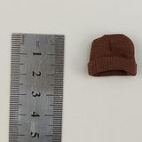 Maxbell 1/12 Figure Hat Accessories Trendy Female Male Dolls Soft Slouchy Beanie Cap Brown