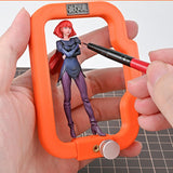 Maxbell Model Painting Fixed Holder Stable Model Making Tool for Miniature Sculpture