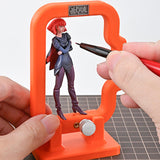 Maxbell Model Painting Fixed Holder Stable Model Making Tool for Miniature Sculpture