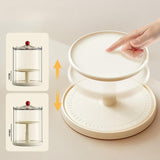 Maxbell Action Figure Display Case Clear Rotating Organizer for Model Doll Desk Home yellow