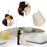 Maxbell 1:64 Miniature Figures Wedding Couples Decoration Tiny Mini People Figurines Kiss