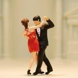 Maxbell 1:64 Miniature Figures Wedding Couples Decoration Tiny Mini People Figurines Dance