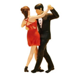 Maxbell 1:64 Miniature Figures Wedding Couples Decoration Tiny Mini People Figurines Dance