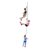 Maxbell 3 Pieces 1/64 Miniature Figures Rock Climbing Small Tiny Decoration Dioramas