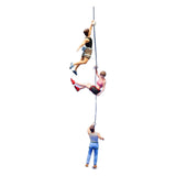 Maxbell 3Pcs 1/87 Miniature Figures Rock Climbing Collectibles Micro Landscape Decor