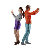 Maxbell 2 Pieces 1/64 People Figures Tiny People Model for Scenery Landscape Diorama Photo Combination