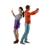 Maxbell 2 Pieces 1/64 People Figures Tiny People Model for Scenery Landscape Diorama Photo Combination