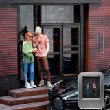 Maxbell 2 Pieces 1/64 People Figures Tiny People Model for Scenery Landscape Diorama Street Combination