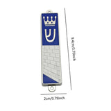 Maxbell Mezuzah Case Cover Front Door Decoration for Welcoming and Protection Sturdy Crown