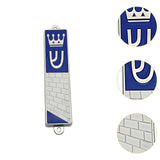 Maxbell Mezuzah Case Cover Front Door Decoration for Welcoming and Protection Sturdy Crown