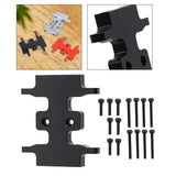 Maxbell RC Center Gearbox Mount Plate Part Toy 1:24 RC Car Transmission Bottom Mount black