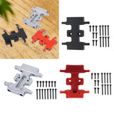 Maxbell RC Center Gearbox Mount Plate Part Toy 1:24 RC Car Transmission Bottom Mount black