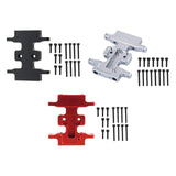 Maxbell RC Center Gearbox Mount Plate Part Toy 1:24 RC Car Transmission Bottom Mount black