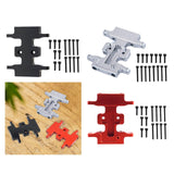 Maxbell RC Center Gearbox Mount Plate Part Toy 1:24 RC Car Transmission Bottom Mount black