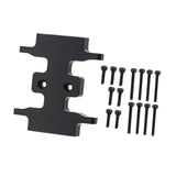 Maxbell RC Center Gearbox Mount Plate Part Toy 1:24 RC Car Transmission Bottom Mount black