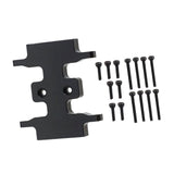 Maxbell RC Center Gearbox Mount Plate Part Toy 1:24 RC Car Transmission Bottom Mount black
