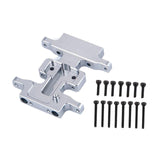 Maxbell RC Center Gearbox Mount Plate Part Toy 1:24 RC Car Transmission Bottom Mount argent